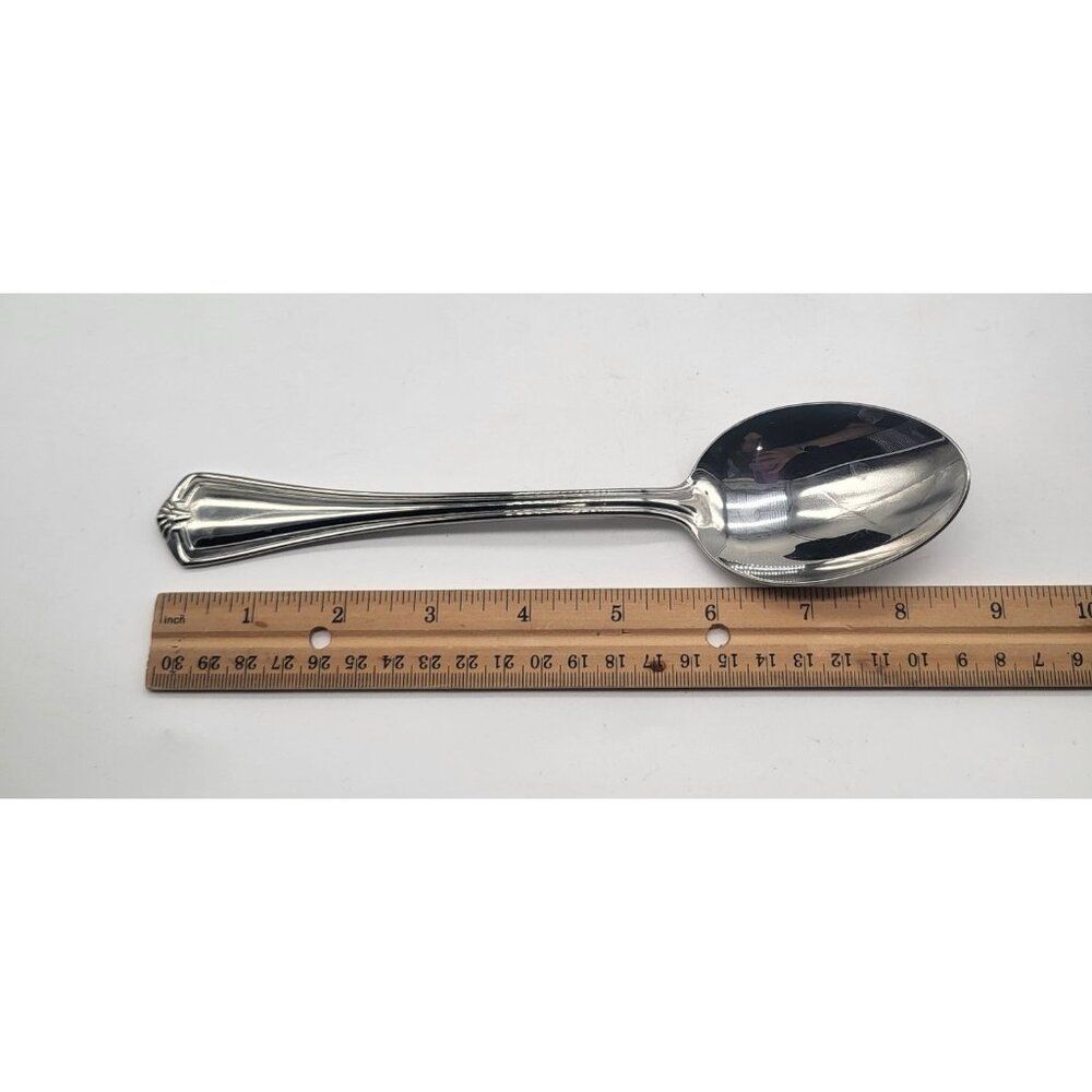 Reed & Barton Hadley Stainless Steel 18/10 Select Serving Spoon and Fork - Picture 6 of 9